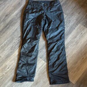 Columbia Black Fleece Lined Winter Snow Pants Size 6